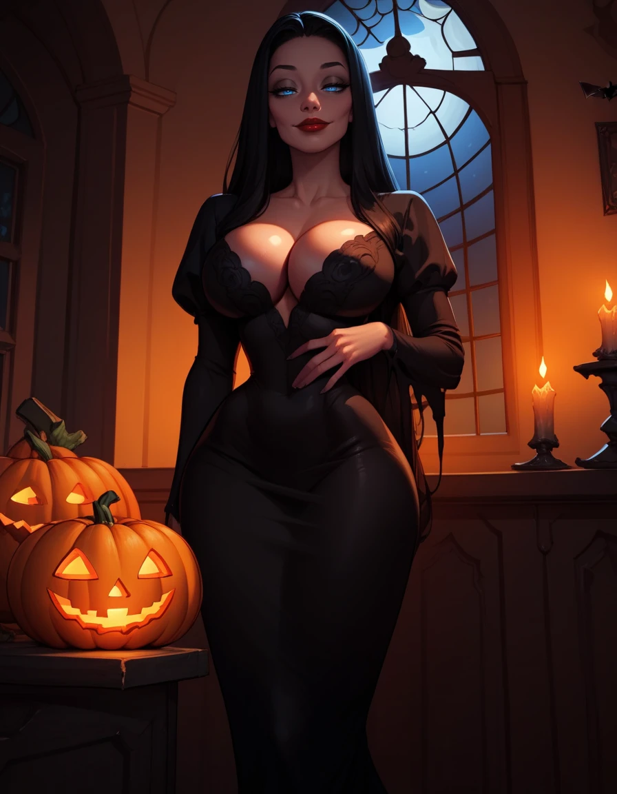 Morticia Addams - PonyXL by DeskGrenade v1
