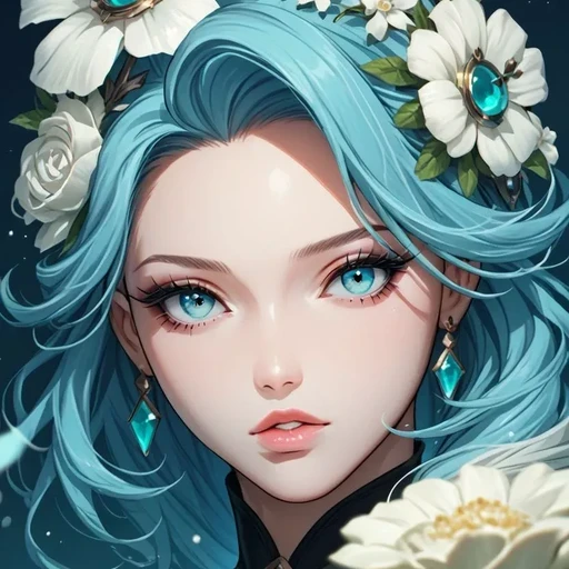 Floral hair ornaments v1.0