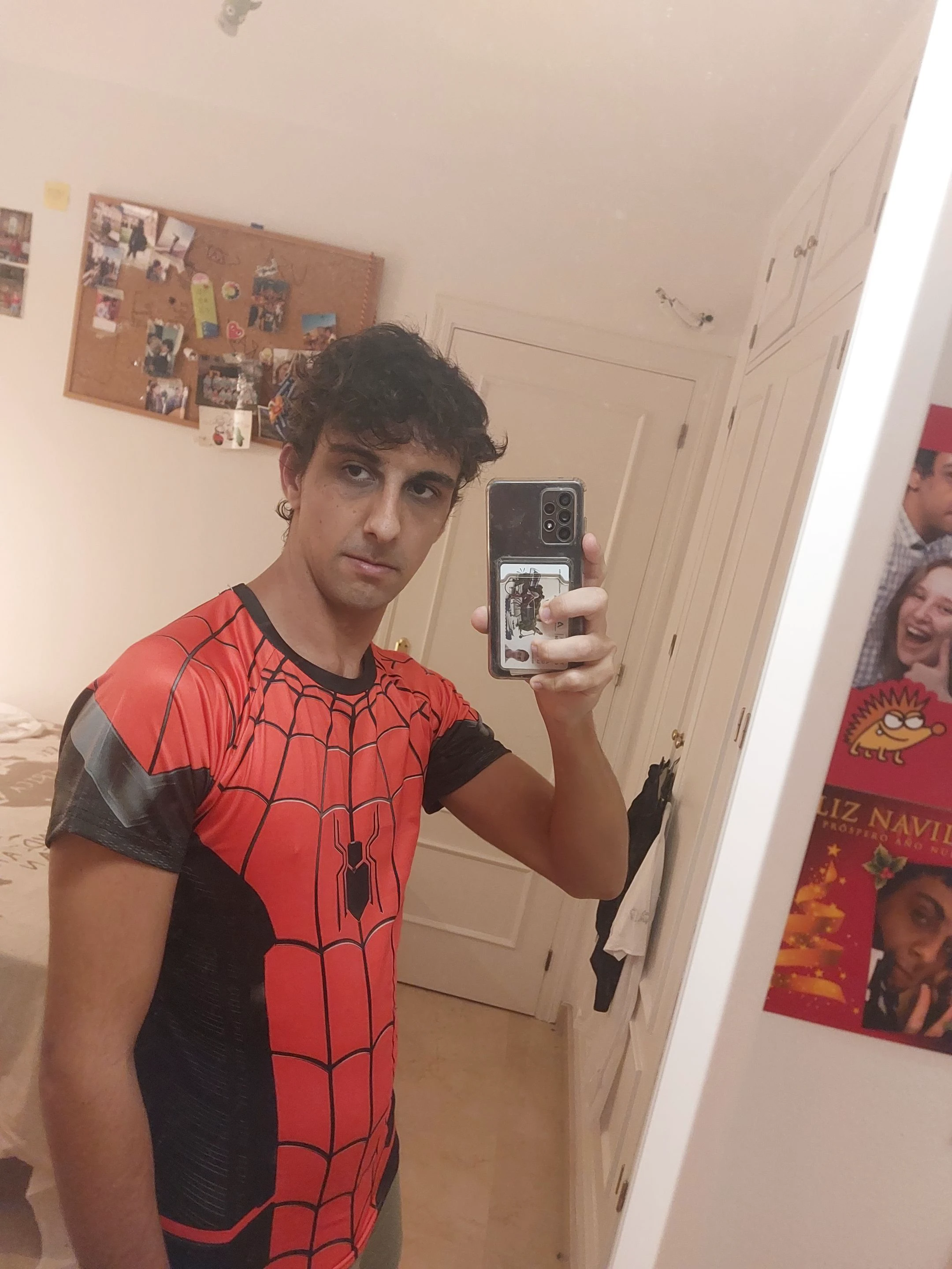Me as spiderman