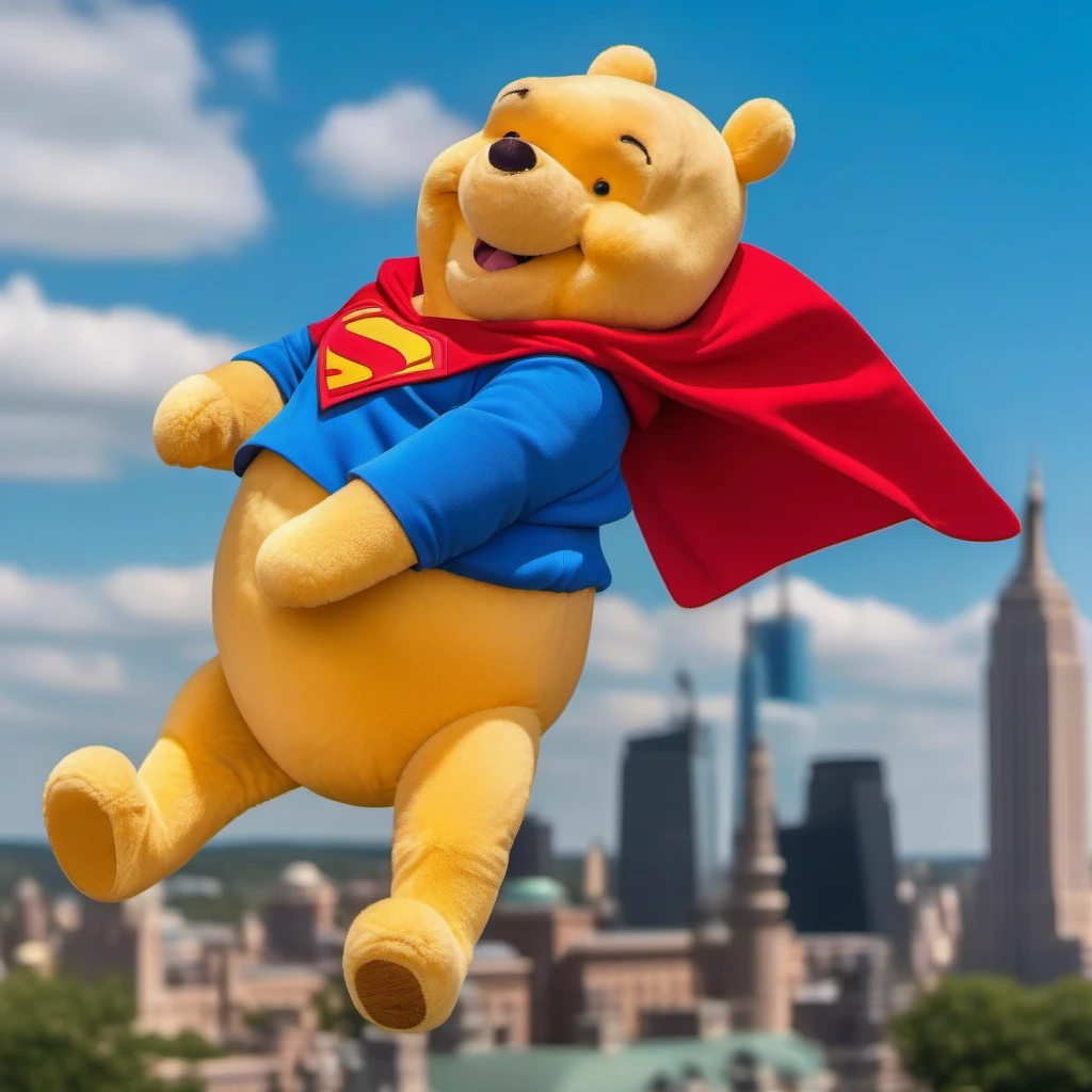 ?????? the pooh - Realistic Cartoon SDXL v1.0