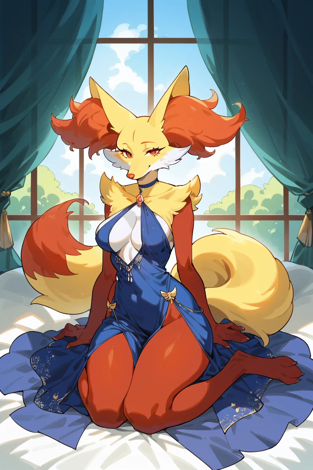 Delphox丨Pokemon 0655 - Furry v1.0