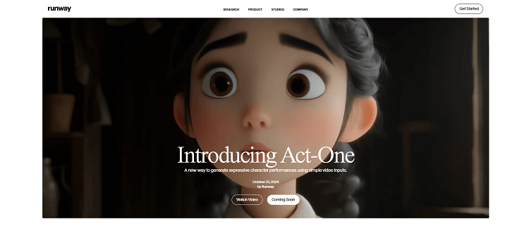 Runway Act-OneでAIアニメーションの新たな可能性を探る