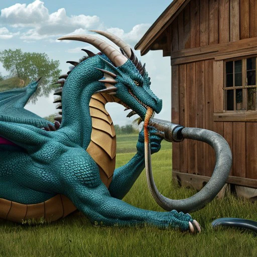 Realistic hose inflation 1