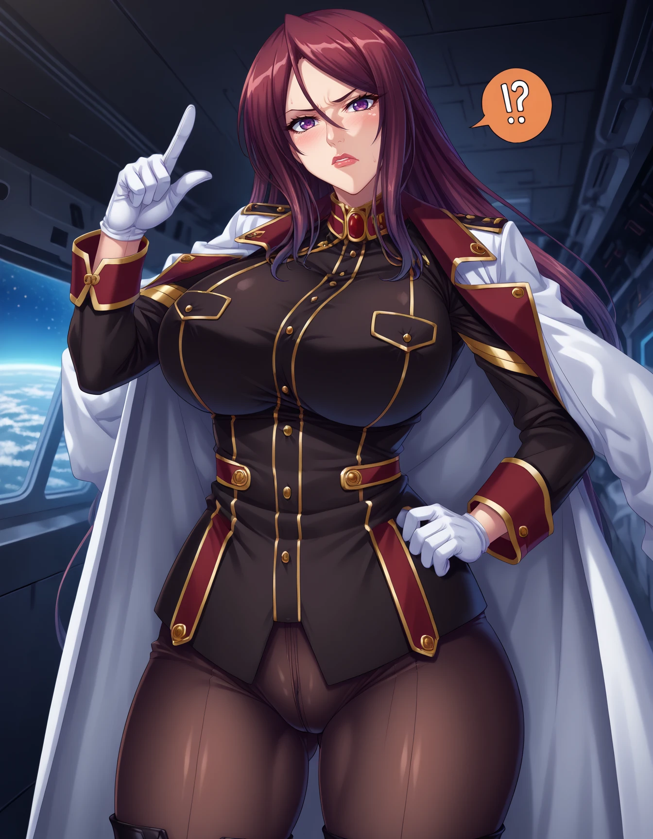 Beatrice Kushan Prison Battleship 3 Pony-SDXL