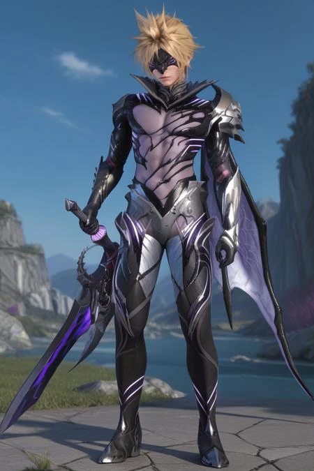 Cloud Strife Bahamut Garb - Final Fantasy VII Ever Crisis 1