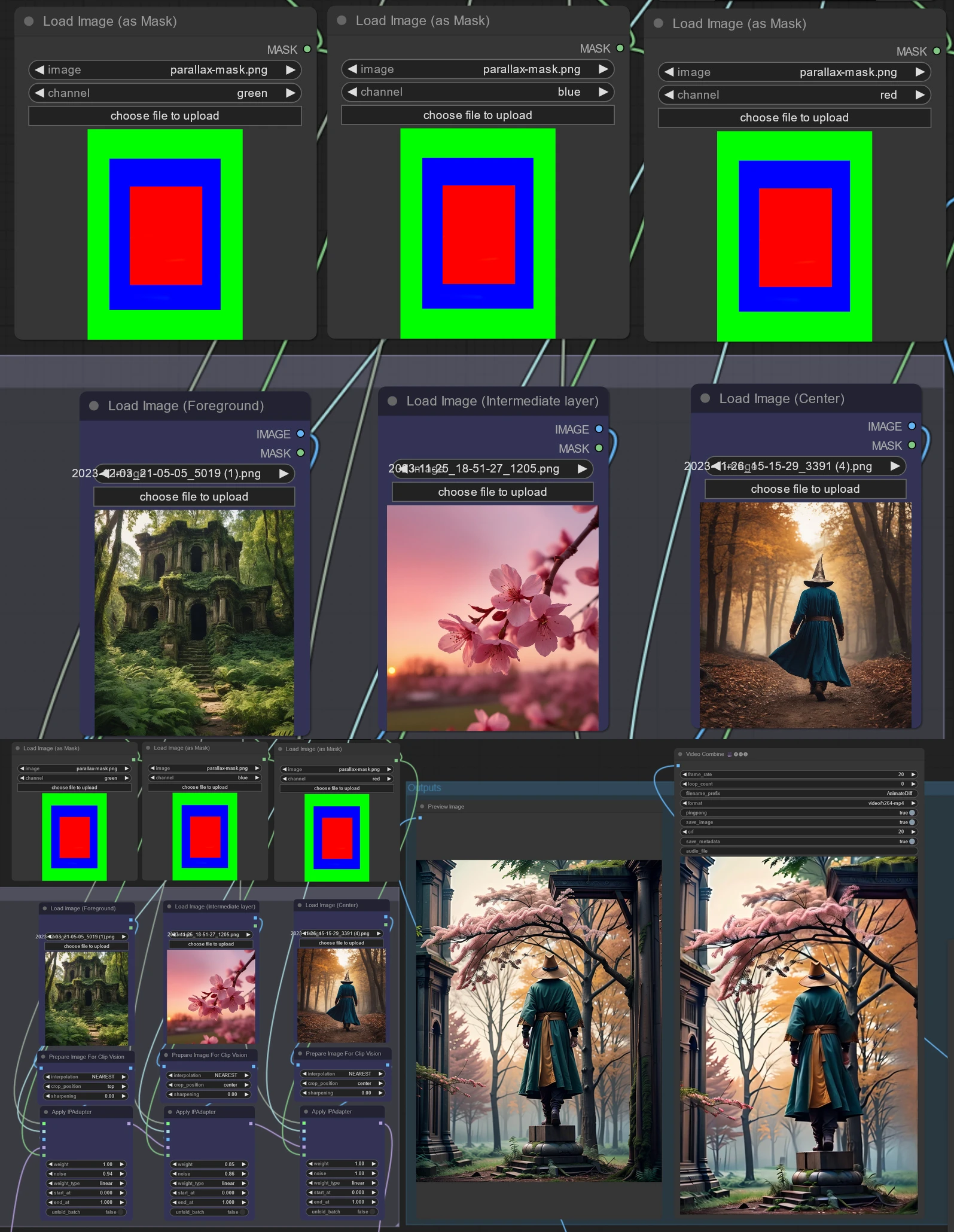 Depth and Parallax Images and Videos