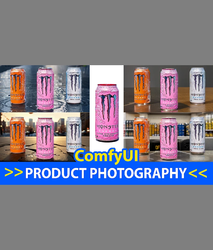 ComfyUI - Professional Product Photography Style