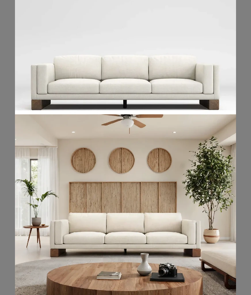 一键换背景】室内家装设计 - One-click Background Change】Interior Home Design