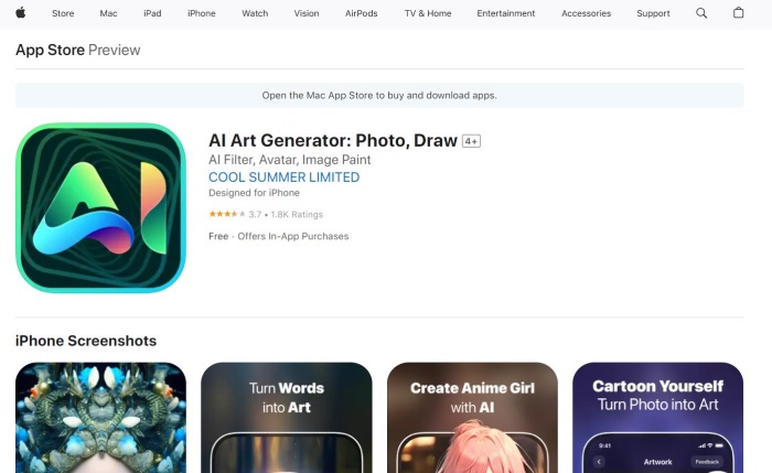 AI Art Generator on App Store