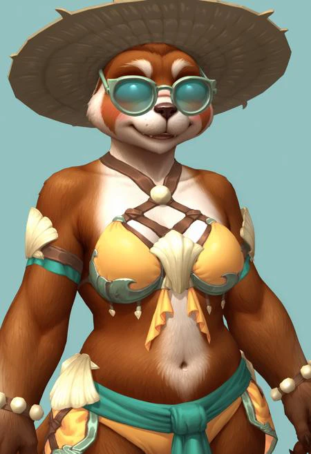 Pandaren Priest - Sunny Tropical Set - World of Warcraft 1.0
