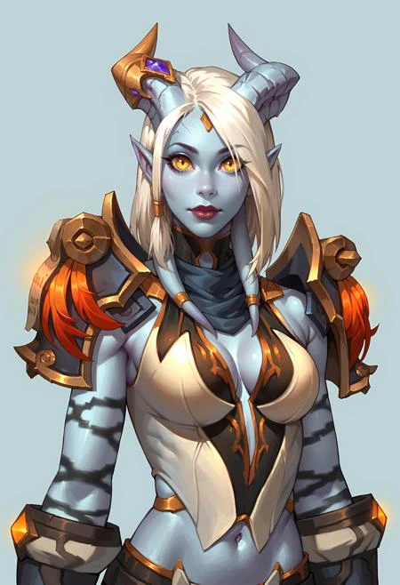 Dawn - Lightforged Draenei Paladin - World of Warcraft 1.0