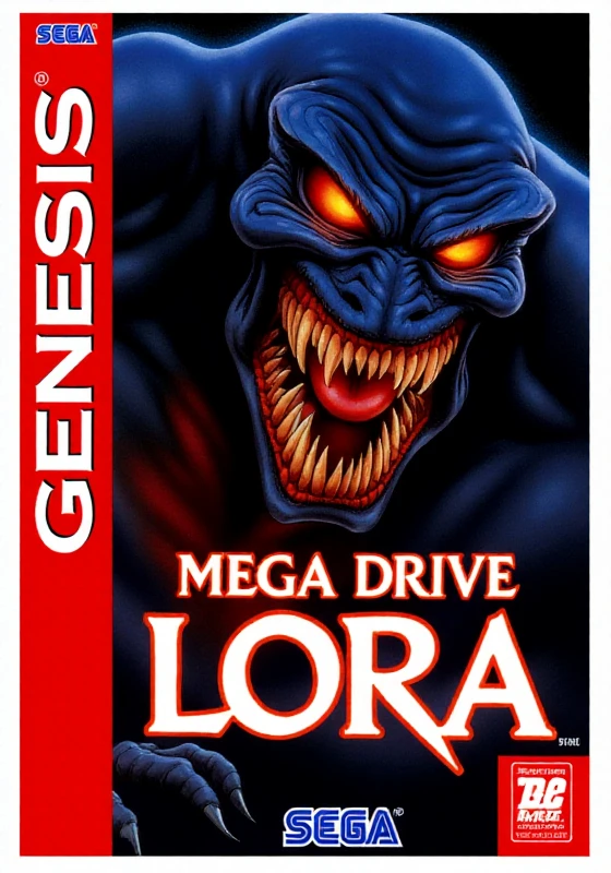 SEGA MEGA DRIVE BOX ART 1.0