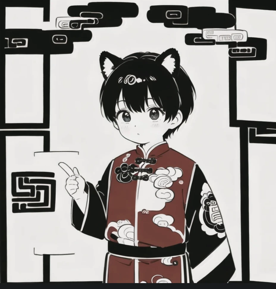 中華風獣人少年 1