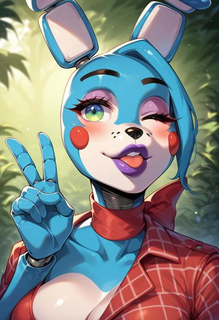 Toy Bonnie (Psychojohn) - (Five nights at Freddy's/FNAF) - Character LoRA - [Pony] 1.0