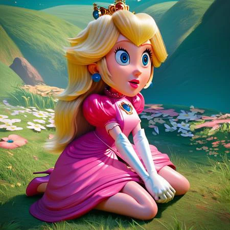 Princess Peach (The Mario Bros Movie) Pony 1.0