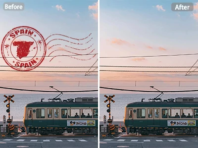 Remove Stamp Example 1