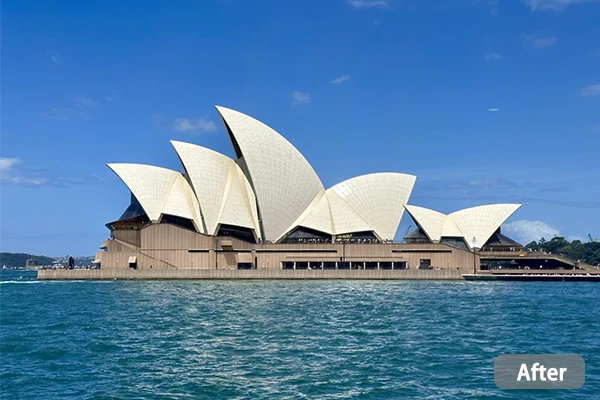 paisagem com marcas d'água