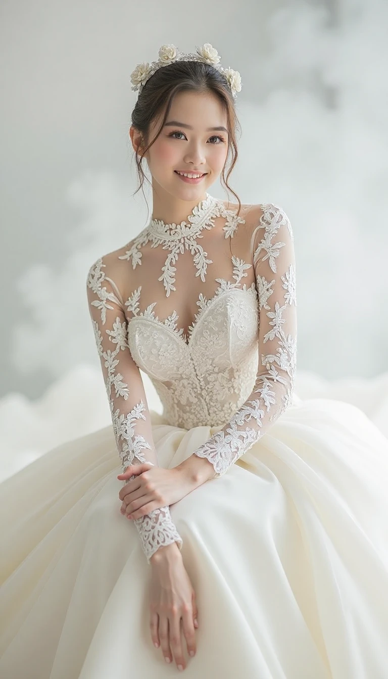 白色婚纱flux 1.0