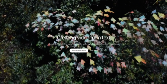 Sora: creating video from text