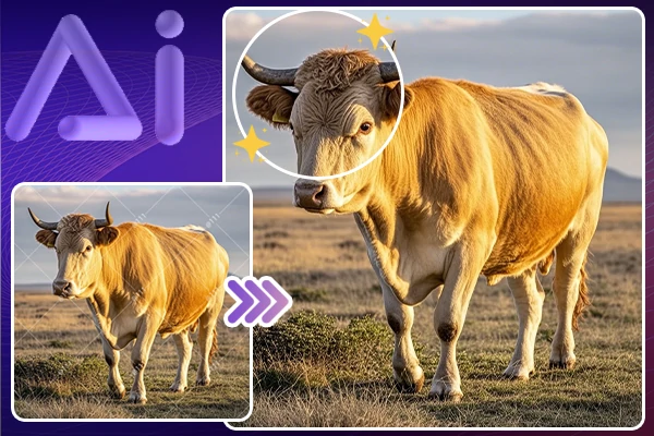 IA remove marca d'água da imagem