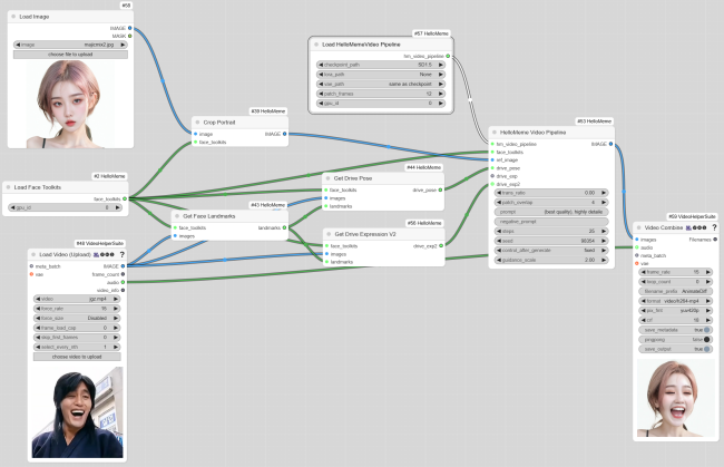 Video generation interface