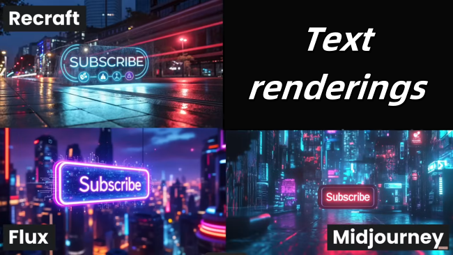 Text rendering capabilities