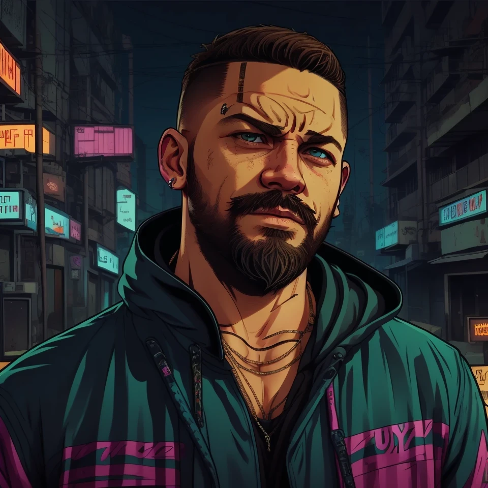 Personagem estilo GTA