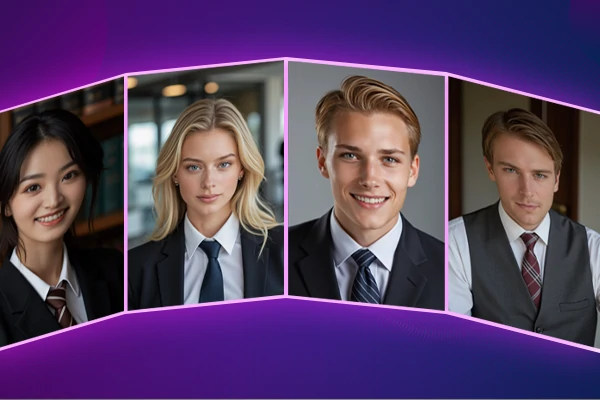 High-resolution and realistic headshots