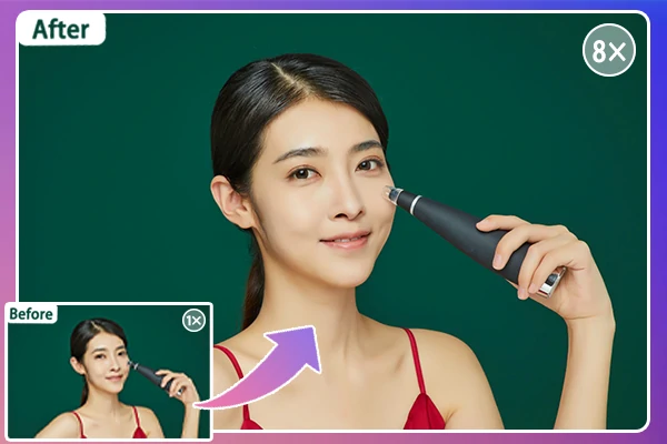 Enlarged Travel Photo