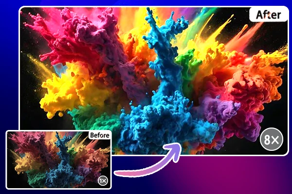 Photo with Vivid Colors