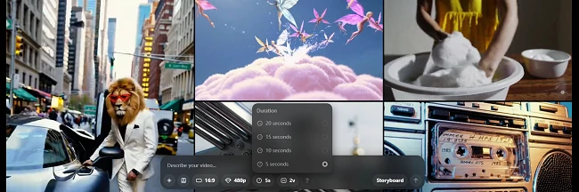 Soraの編集オプション