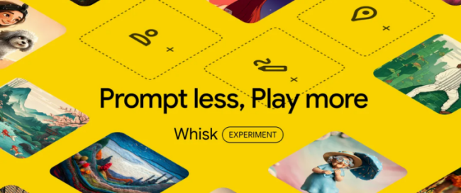 Whisk: prompt less, play more