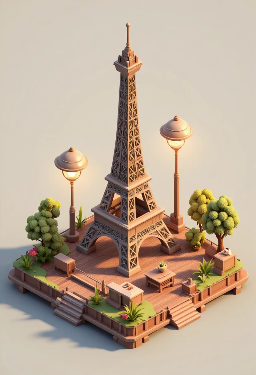 Isometric 3D FLUX Lora V2