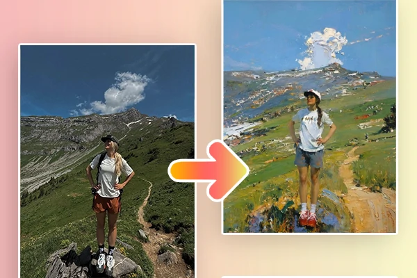 Ordinary Photo to Painting