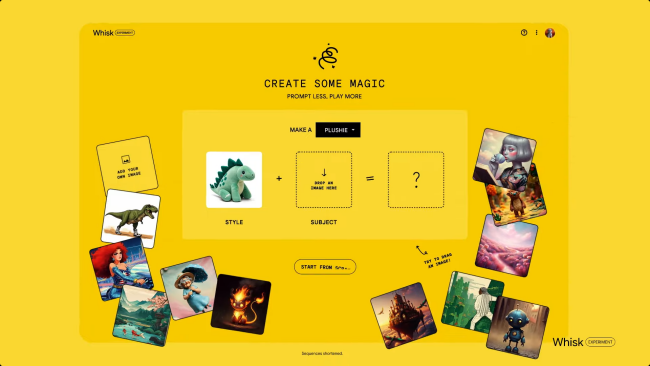 使用Whisk制作基础图片