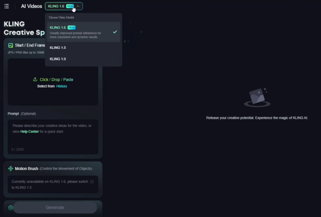 利用Kling AI优化动画动作