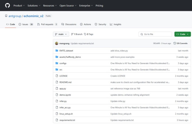 EchoMimicV2 Download Page