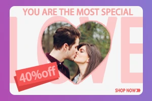 A kissing video for marketing project