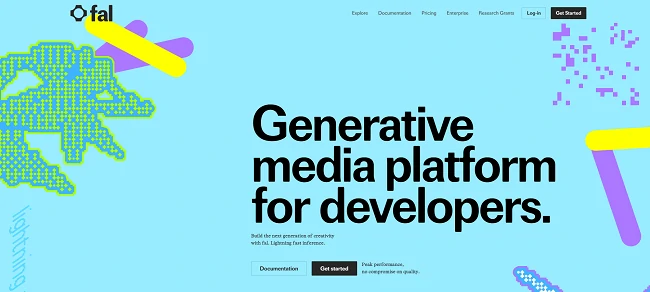 fal.aiホームページ