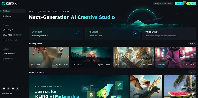 Klingホームページ