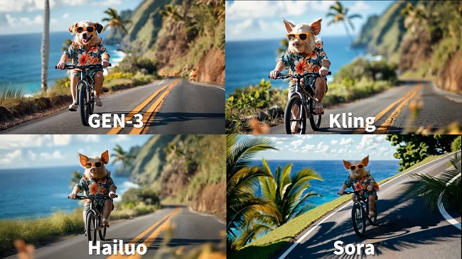 動画生成AIツール結果の比較