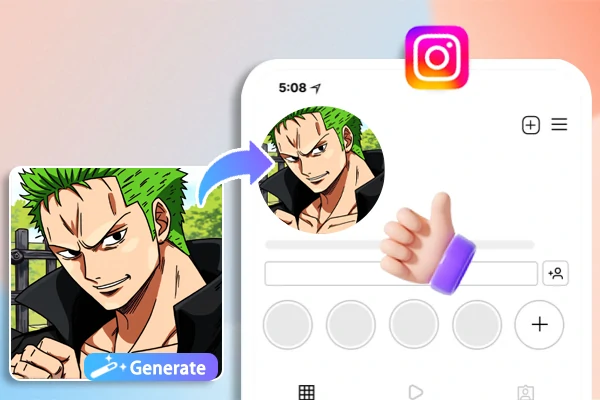 Картина из Ван Пис в социальных сетях