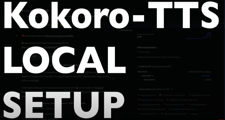 How to Set Up Kokoro Text-to-Speech Model Locally