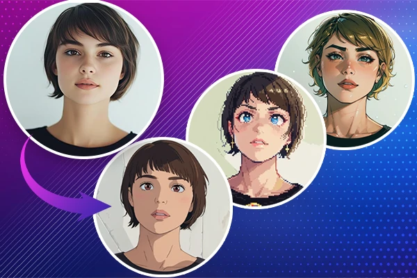 various AI filters available