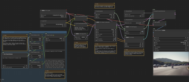 工作流程示例-文字转视频