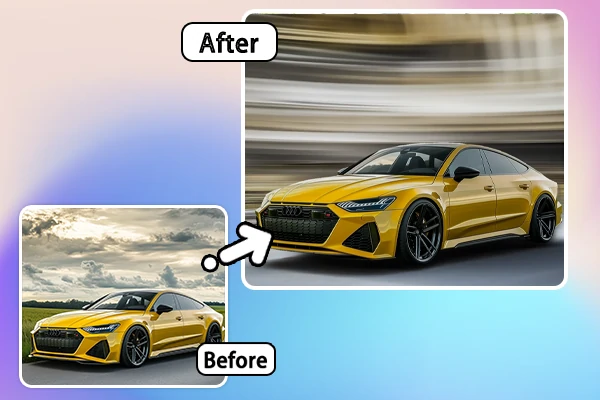 Add motion blur to your photo 2