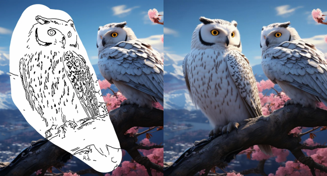 Redrawing the mask area of images in ACE Plus