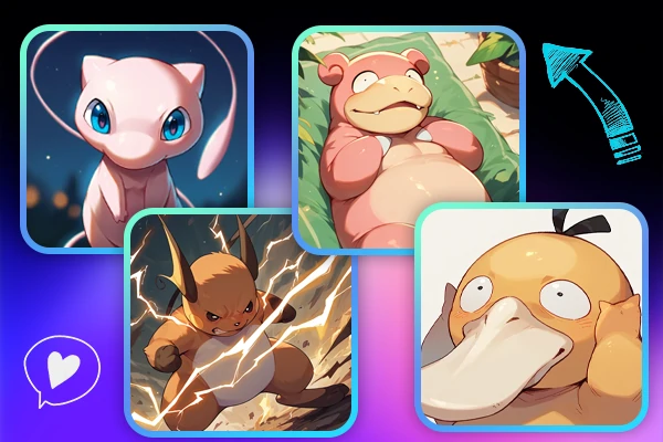 Various Fakemon Characters