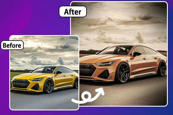 Applica il filtro seppia su un prodotto