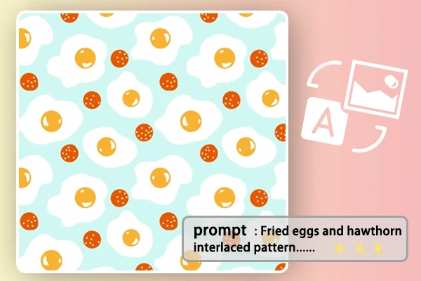 превратить текст в узор